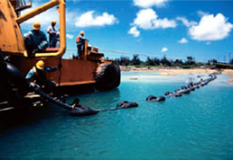 Landing (starting end)