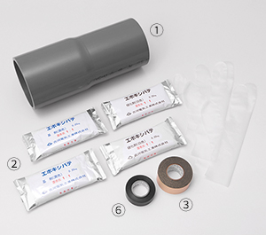 エフレックス用異種管継手　アクアタイプ　2こ エフレックス用異種管継手 アクアタイプ 2こ 異種管継手(AQ型) エ