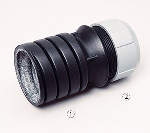 難燃異種管継手（難燃エフレックスと異種管の接続） | 関連部材 | 地中